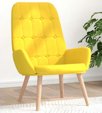 Relaxsessel Hellgelber Stoff