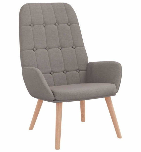 Relaxsessel Taupe Stoff