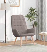 Relaxsessel Taupe Stoff