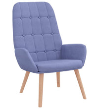 Relaxsessel Jeansblau Stoff