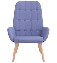 Relaxsessel Jeansblau Stoff