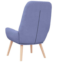 Relaxsessel Jeansblau Stoff