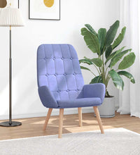 Relaxsessel Jeansblau Stoff