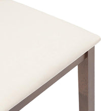 Esszimmerstühle mit Kissen 2 Stk. Braun Massivholz Gummibaum