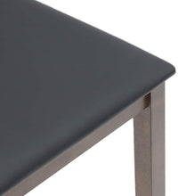 Esszimmerstühle mit Kissen 2 Stk. Braun Massivholz Gummibaum
