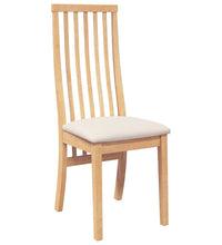 Esszimmerstühle mit Kissen 2 Stk. Massivholz Gummibaum