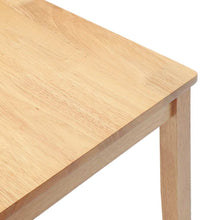 Esszimmerstühle 2 Stk. Massivholz Gummibaum