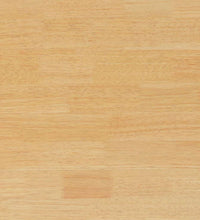 Esszimmerstühle 2 Stk. Weiß Massivholz Gummibaum