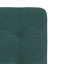 Esszimmerstühle 4 Stk. Dunkelgrün Samt