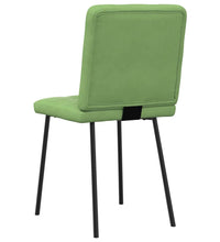 Esszimmerstühle 4 Stk. Hellgrün Samt