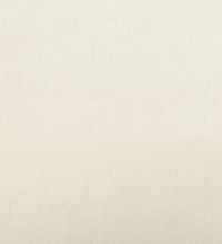 Esszimmerstühle 4 Stk. Creme Samt