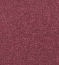 Esszimmerstühle 4 Stk. Weinrot Stoff