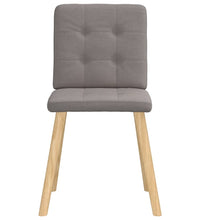 Esszimmerstühle 4 Stk. Taupe Stoff