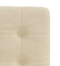 Esszimmerstühle 4 Stk. Creme Stoff