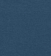 Esszimmerstühle 4 Stk. Blau Stoff