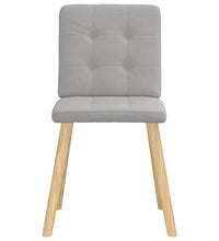 Esszimmerstühle 4 Stk. Wolkengrau Stoff