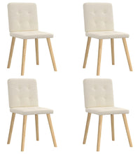 Esszimmerstühle 4 Stk. Leinen