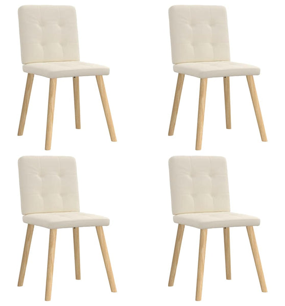 Esszimmerstühle 4 Stk. Leinen