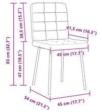 Esszimmerstühle 4 Stk. Rosa Samt