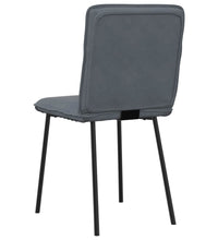 Esszimmerstühle 4 Stk. Dunkelgrau Samt