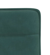 Esszimmerstühle 4 Stk. Dunkelgrün Samt