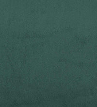 Esszimmerstühle 4 Stk. Dunkelgrün Samt