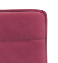 Esszimmerstühle 4 Stk. Weinrot Samt