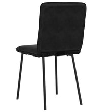 Esszimmerstühle 4 Stk. Schwarz Samt