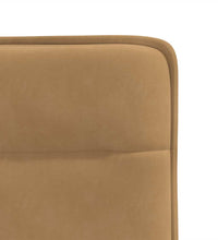 Esszimmerstühle 4 Stk. Braun Samt