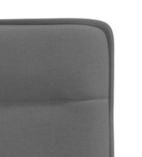 Esszimmerstühle 4 Stk. Dunkelgrau Stoff