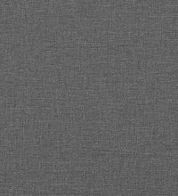 Esszimmerstühle 4 Stk. Dunkelgrau Stoff