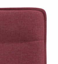 Esszimmerstühle 4 Stk. Weinrot Stoff