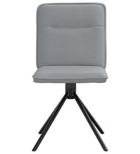 Esszimmerstühle 4 Stk. Hellgrau Stoff