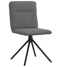 Esszimmerstühle 4 Stk. Dunkelgrau Stoff