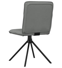 Esszimmerstühle 4 Stk. Dunkelgrau Stoff