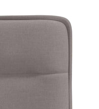 Esszimmerstühle 4 Stk. Taupe Stoff