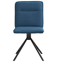 Esszimmerstühle 4 Stk. Blau Stoff