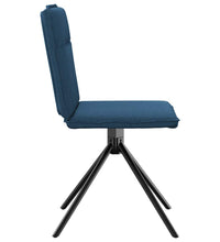 Esszimmerstühle 4 Stk. Blau Stoff