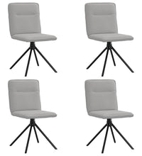 Esszimmerstühle 4 Stk. Wolkengrau Stoff