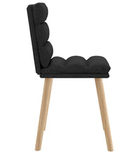 Esszimmerstühle 4 Stk. Schwarz Stoff