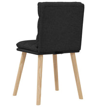 Esszimmerstühle 4 Stk. Schwarz Stoff