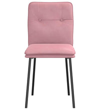 Esszimmerstühle 4 Stk. Rosa Samt