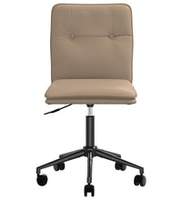 Esszimmerstühle 2 Stk. Cappuccino-Braun Kunstleder