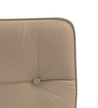 Esszimmerstühle 2 Stk. Cappuccino-Braun Kunstleder