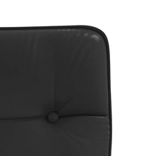Esszimmerstühle 2 Stk. Schwarz Kunstleder