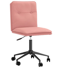 Esszimmerstühle 2 Stk. Rosa Kunstleder