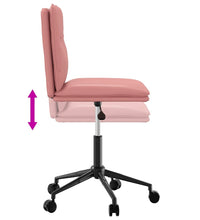 Esszimmerstühle 2 Stk. Rosa Kunstleder