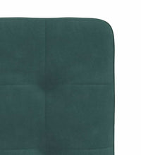 Esszimmerstühle 6 Stk. Dunkelgrün Samt