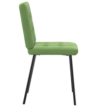 Esszimmerstühle 6 Stk. Hellgrün Samt