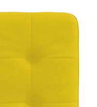 Esszimmerstühle 6 Stk. Gelb Samt